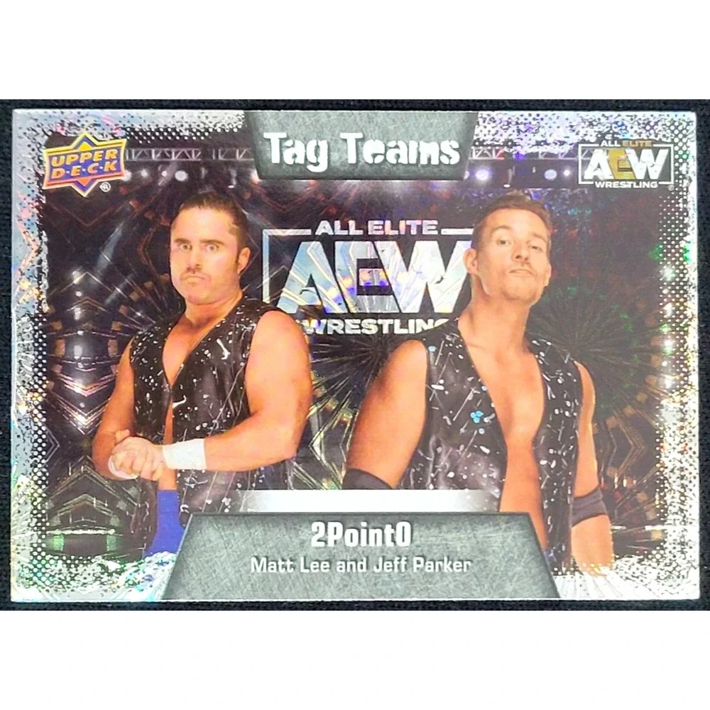 2022 UPPER DECK AEW 2POINT0 JEFF PARKER & MATT LEE PYRO - ALL ELITE WRESTLING